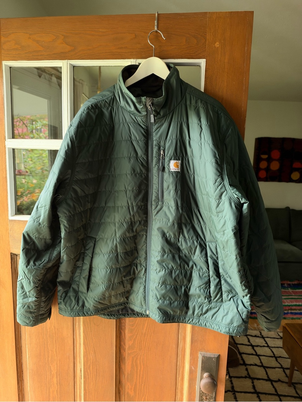 Carhartt Men's Gilliam Rain Defender Jacket - Green - XL - NEVER WORN